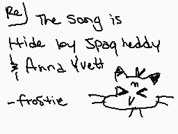 Drawn comment by ✕Frostie✕♣