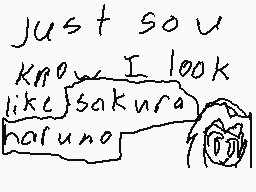 Rysowany komentarz stworzony przez Sakura