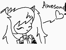 Drawn comment by Miku