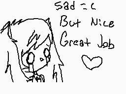 Drawn comment by Miku