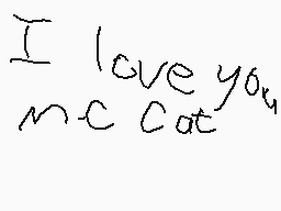 Drawn comment by mc cat