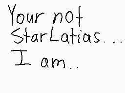 Drawn comment by StarLatias