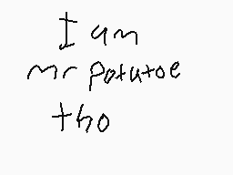 Drawn comment by Mr Potatoe