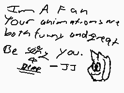 Drawn comment by JJ