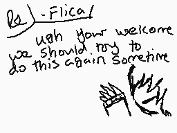 Drawn comment by FLICA