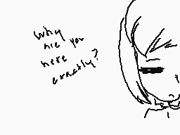 Drawn comment by Frisk