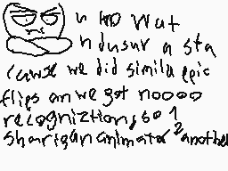 Drawn comment by MⒶZ