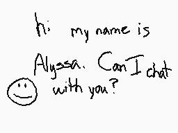 Drawn comment by Alyssa