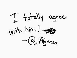 Drawn comment by Alyssa