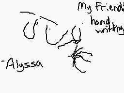 Drawn comment by Alyssa