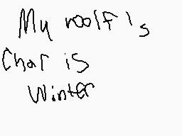 Drawn comment by Winterwolf