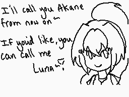 Drawn comment by ～Lunaris～