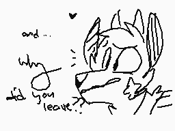 Drawn comment by ghost~paws