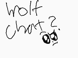 Drawn comment by ∞wolf