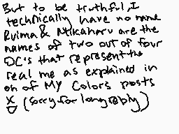 Drawn comment by Mikaharu