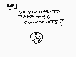 Drawn comment by doinism