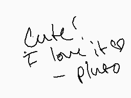 Drawn comment by pluto