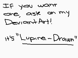 Drawn comment by Lupine