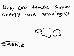 Drawn comment by Sashie