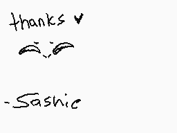 Drawn comment by Sashie