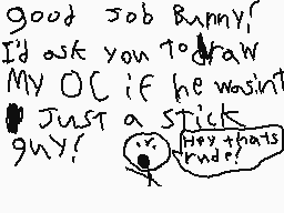 Drawn comment by J64