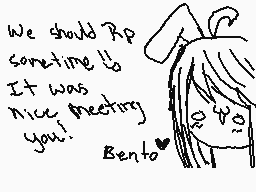 Drawn comment by Bun♥Niko