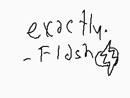 Drawn comment by Flash