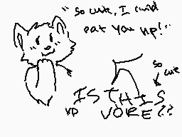 Drawn comment by Violet