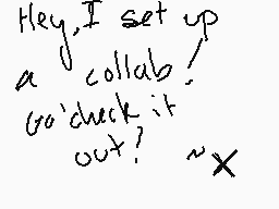 Drawn comment by X