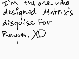 Drawn comment by X