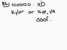 Drawn comment by KylerInv.