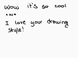 Drawn comment by とrystal●°•