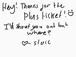 Drawn comment by sloic