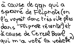 ζωγραφισμενο σχολιο του χρηστη matthieu