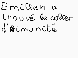 Commentaire dessiné par matthieu