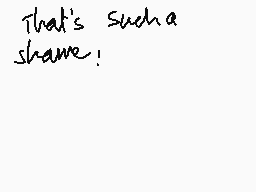 Drawn comment by Serah