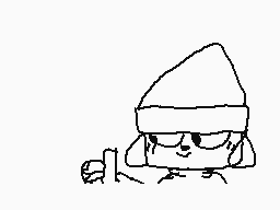 Drawn comment by Parappa