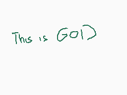 Drawn comment by GoD