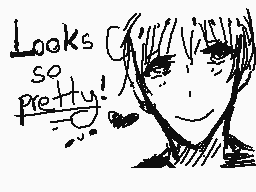 Comentario dibujado por Makoto