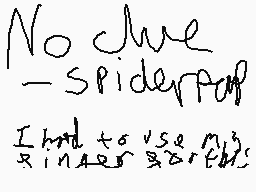 Drawn comment by Spiderpap