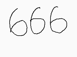 Drawn comment by 666