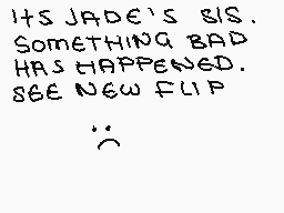 Drawn comment by ♥JadeS±