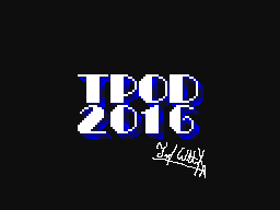 ※TPOD2016※