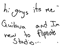 Flipnote stworzony przez Quilava