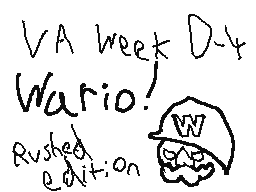 Lizs VA Week DAY 04 - Wario (Not OC)