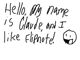 Flipnote stworzony przez ClydeCheez