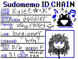 Flipnote stworzony przez kylee☆•°*