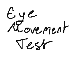 Eye movement test