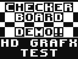 Checkerboard Demo HD Grafx Test