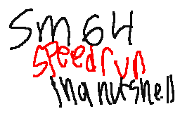SM64 speedrun in a nutshell